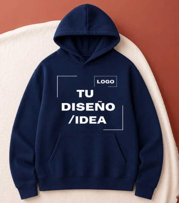 Buzo Canguro Personalizado Frisa Invisible