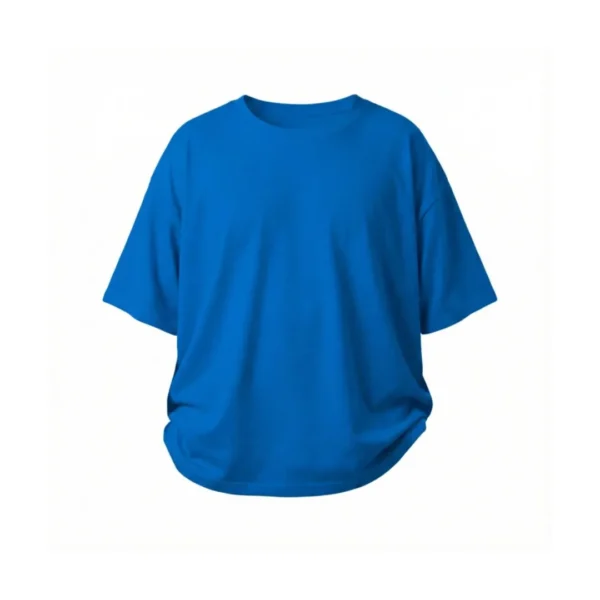 Remera Algodon Peinado 24.1 Talle Especial azul Remera Algodon Peinado 24.1 Talle Especial azul