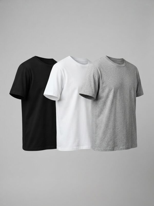 PACK REMERAS ALGODON PEINADO UNISEX x 3 unidades principal