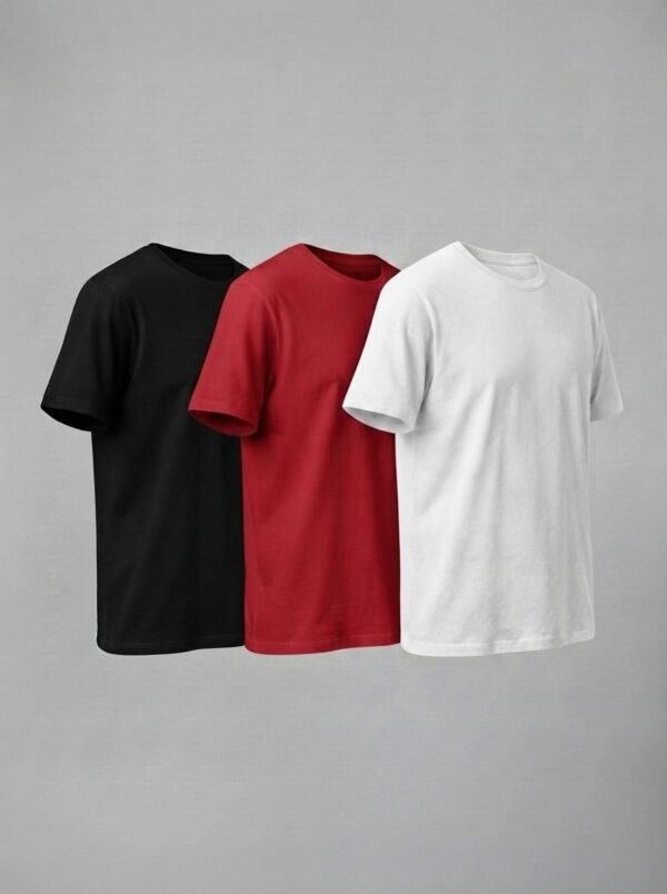 PACK REMERAS ALGODON PEINADO UNISEX x 3 unidades principal