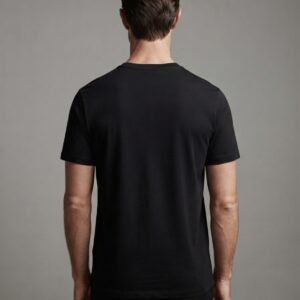 Remeras Lisas Algodón Peinado Con Tapa Costura Unisex