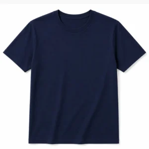 Remeras Lisas Algodón Peinado Con Tapa Costura Unisex 1