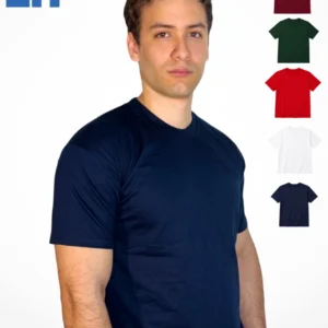Remeras Lisas Algodón Peinado Con Tapa Costura Unisex