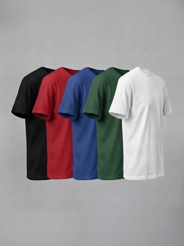 PACK REMERAS ALGODON PEINADO UNISEX x 5 unidades principal