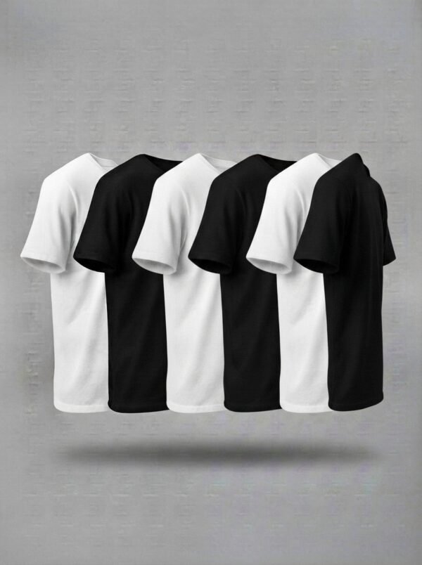 PACK REMERAS ALGODON PEINADO UNISEX x 5 unidades principal