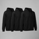 Buzo canguro frisa invisible premium unisex vertical