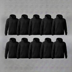 Buzo canguro frisa invisible premium unisex vertical